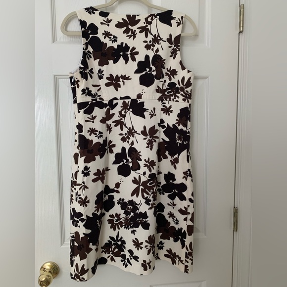 Dresses, BANANA REPUBLIC , size 8, color cream and brown - Picture 2 of 7